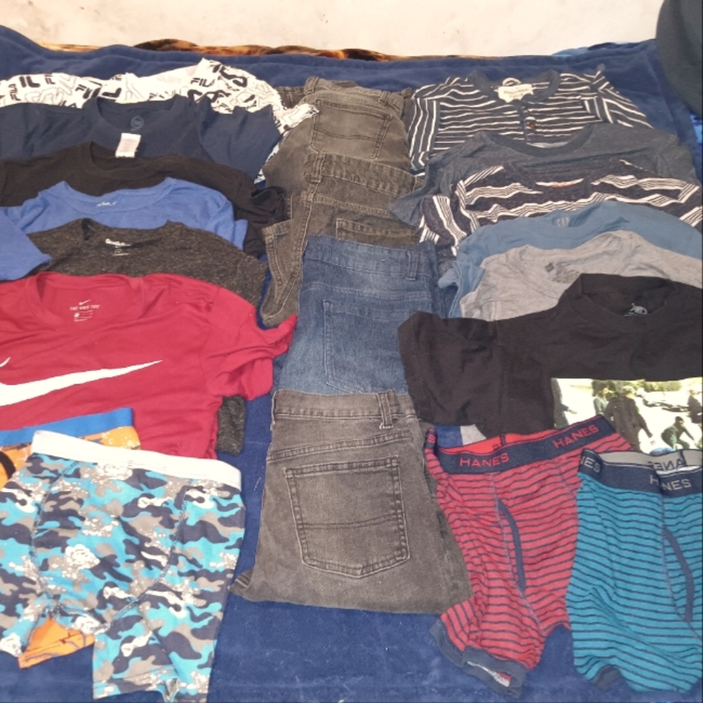 Lot of Boys pre worn clothes